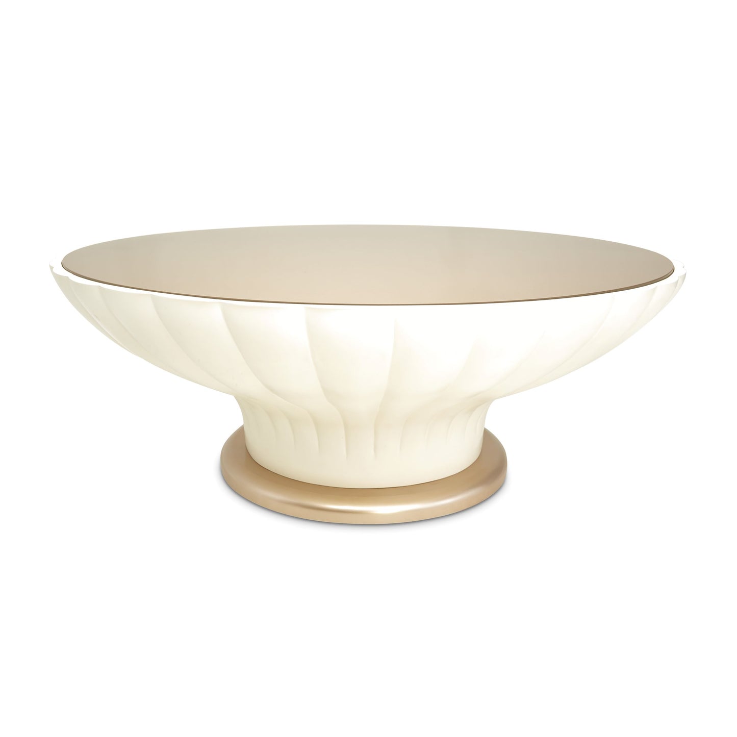 La Rachelle Round Cocktail Table - Champagne