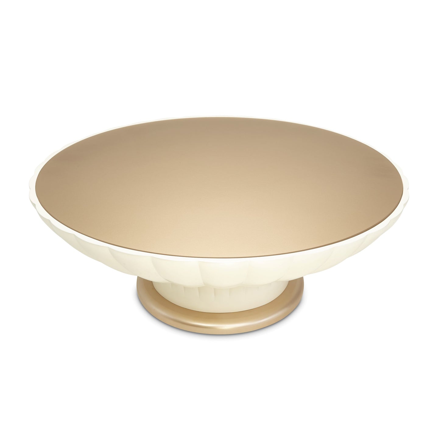 La Rachelle Round Cocktail Table - Champagne