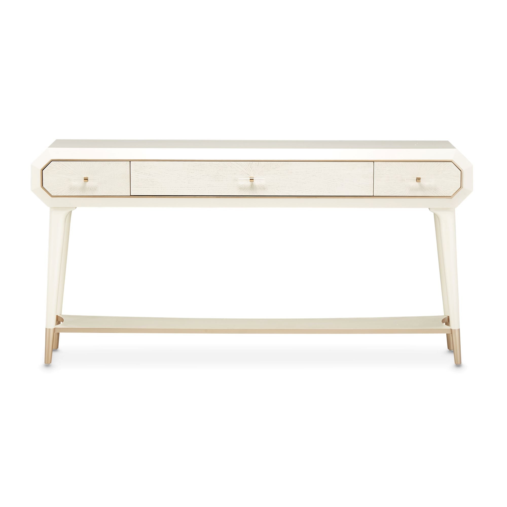 La Rachelle Console Table - Champagne