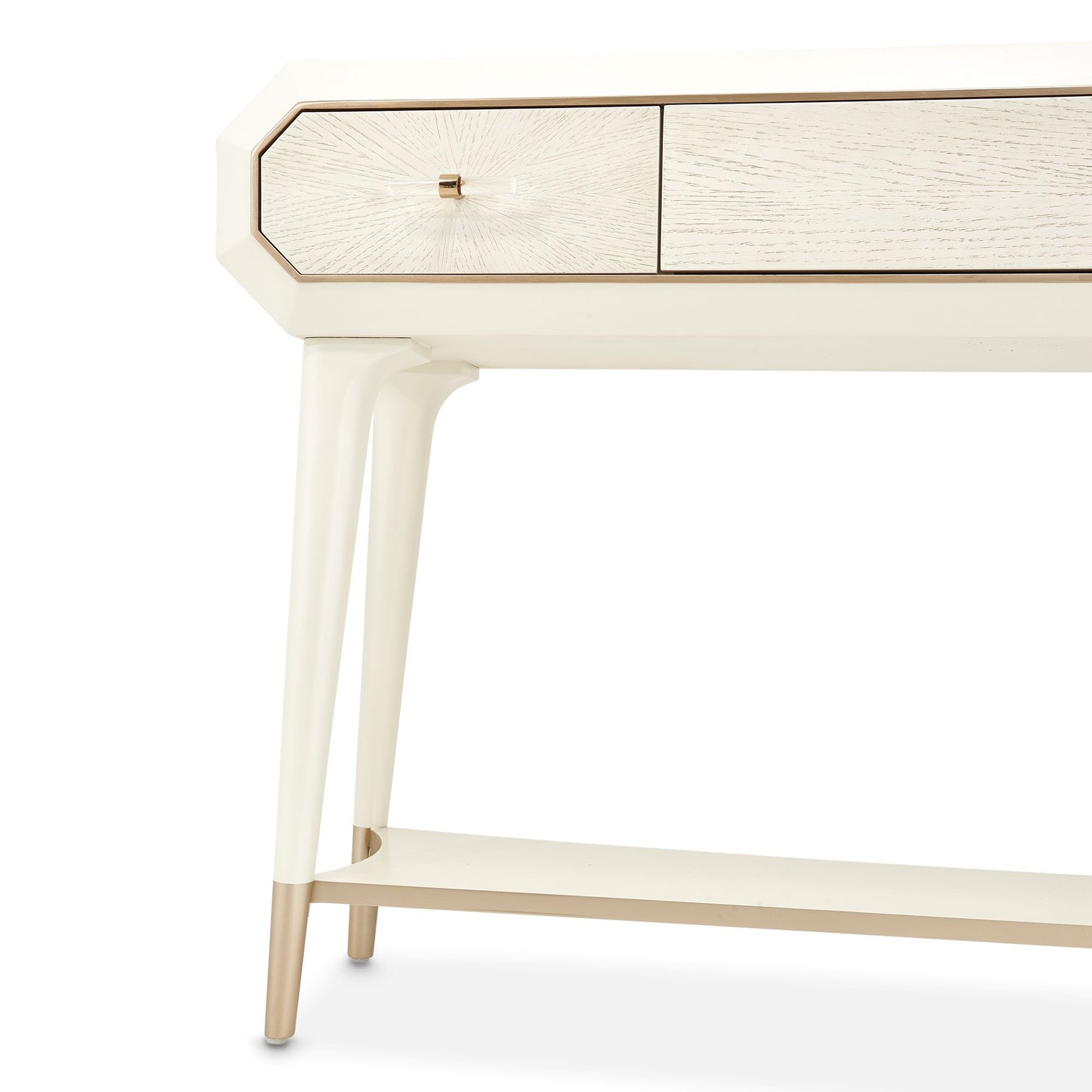 La Rachelle Console Table - Champagne