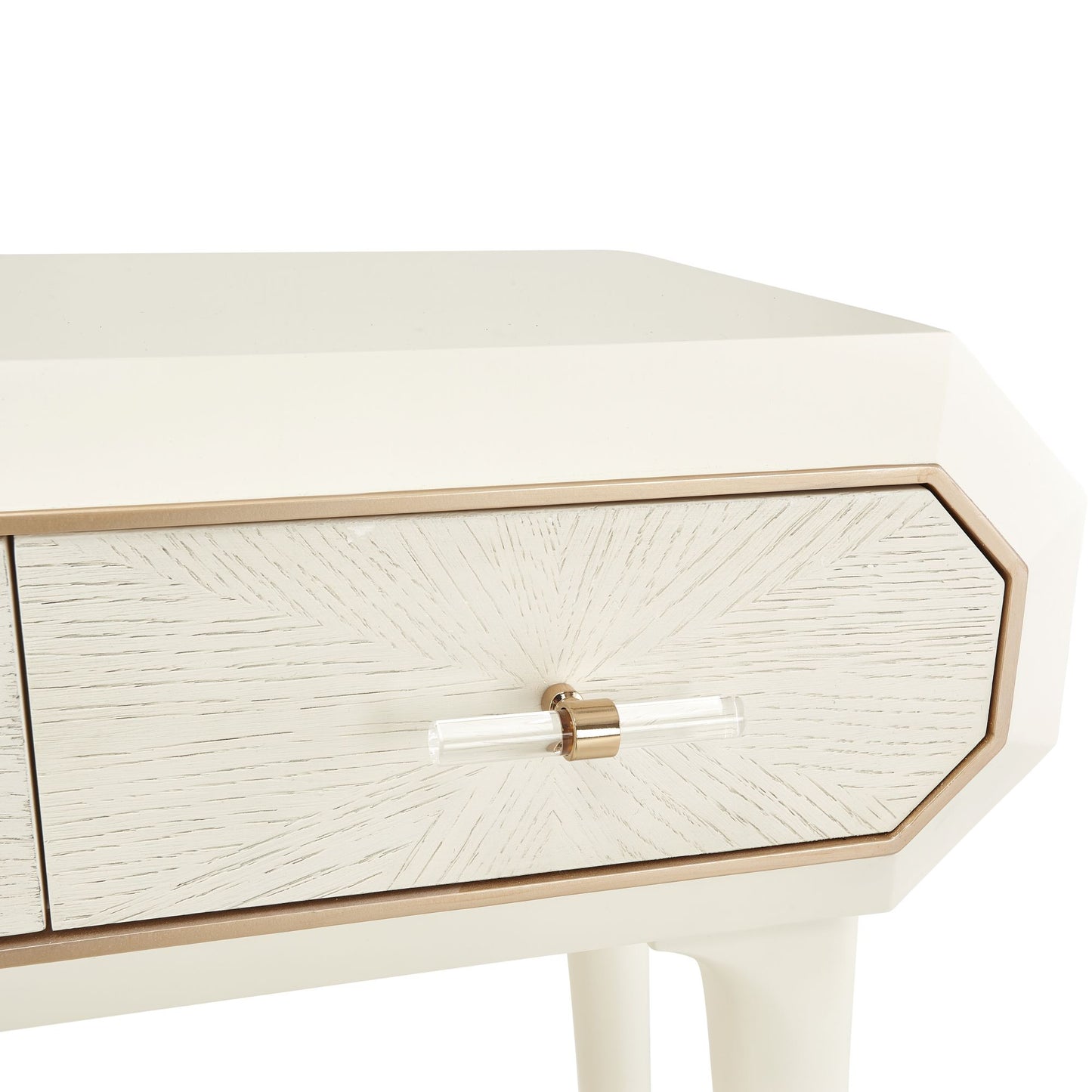 La Rachelle Console Table - Champagne