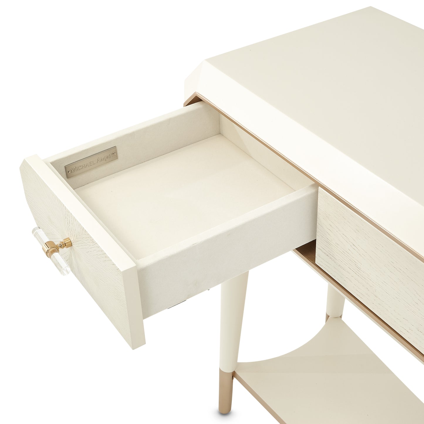 La Rachelle Console Table - Champagne