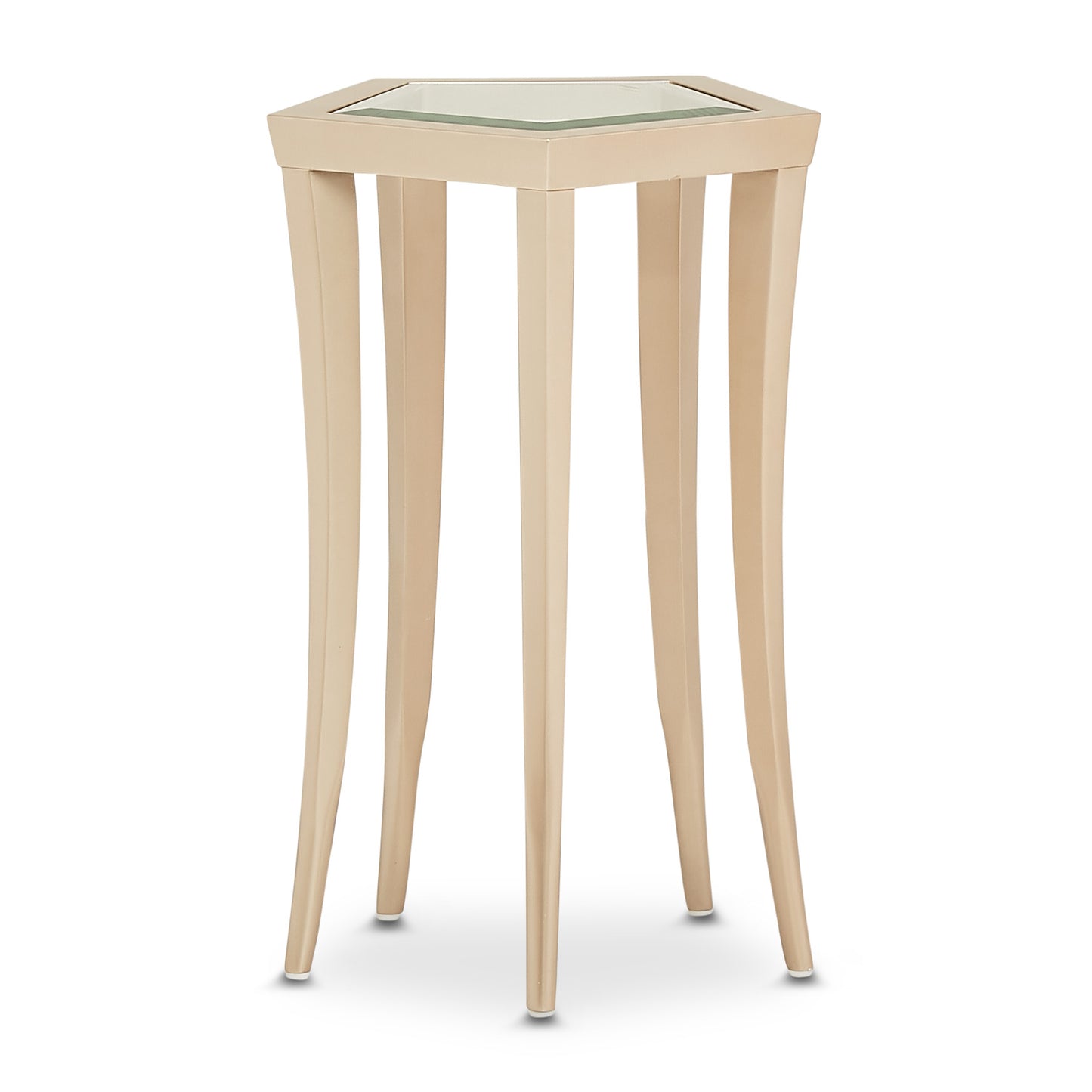 La Rachelle Chairside Table - Chardonnay
