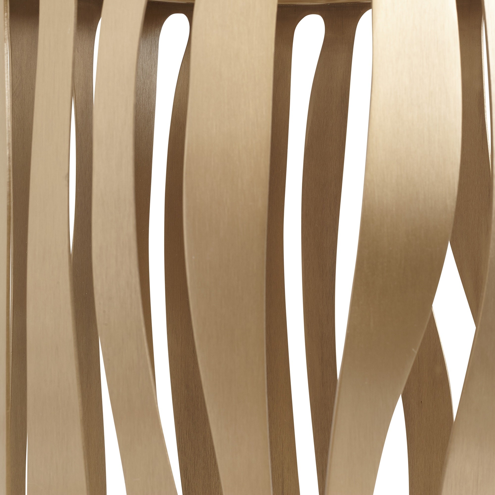 La Rachelle Round Chairside Table - Chardonnay