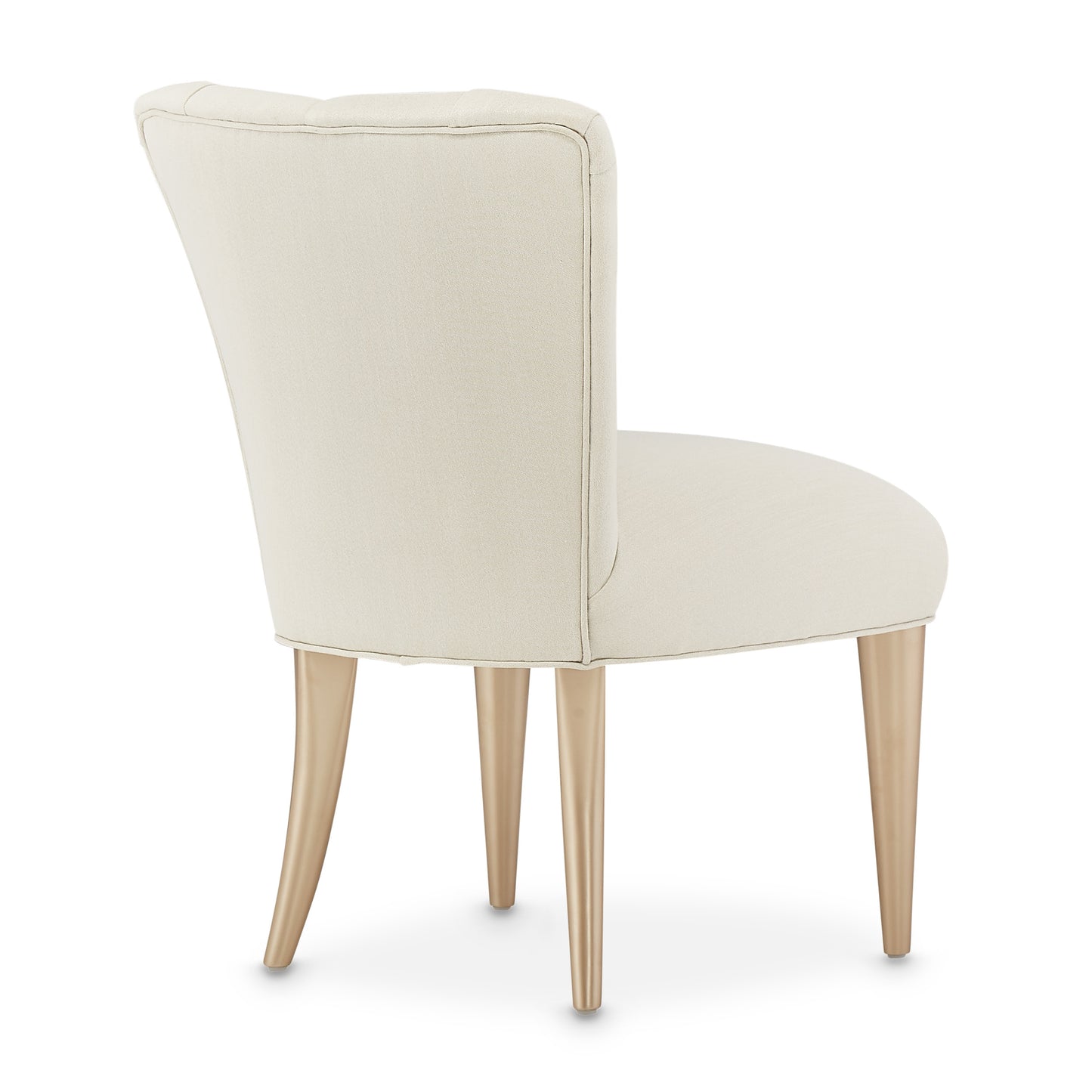 La Rachelle Vanity Set with Mirror & Chair - Champagne