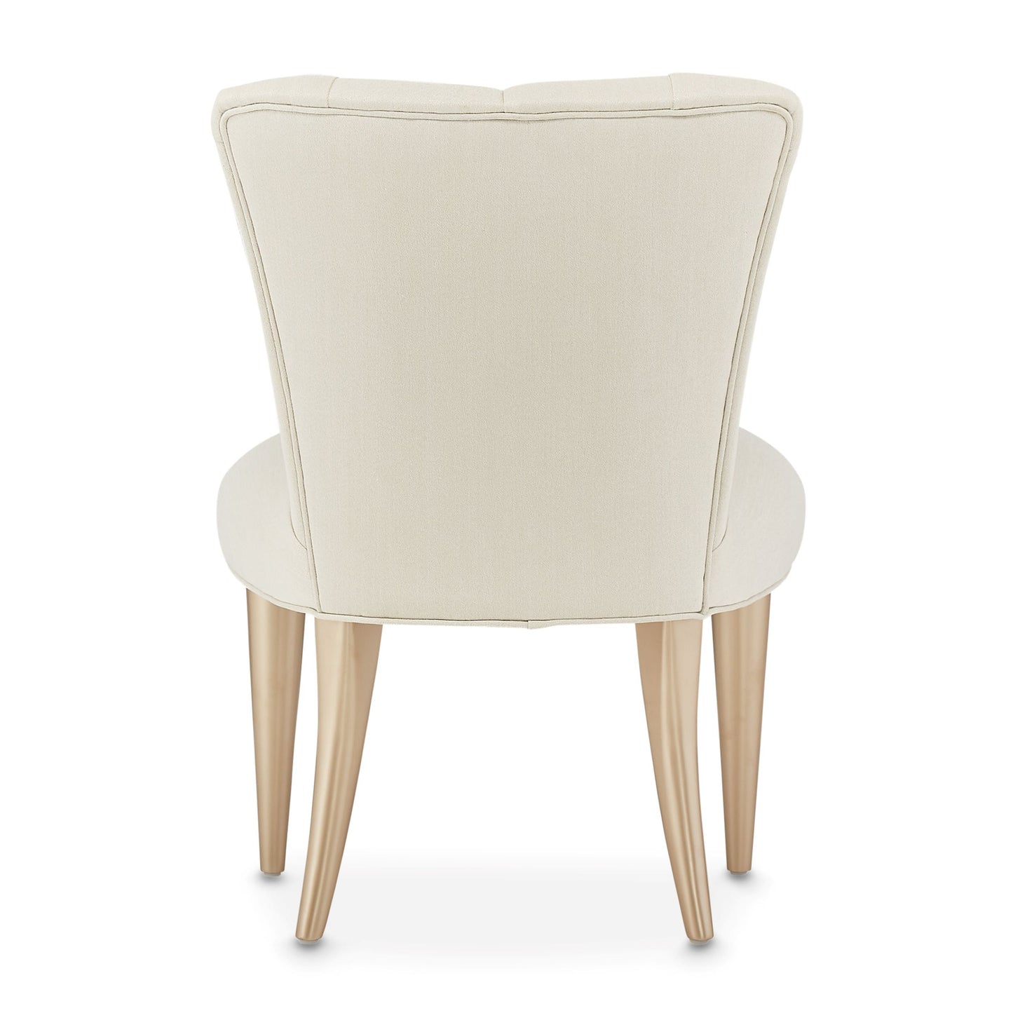 La Rachelle Vanity Set with Mirror & Chair - Champagne