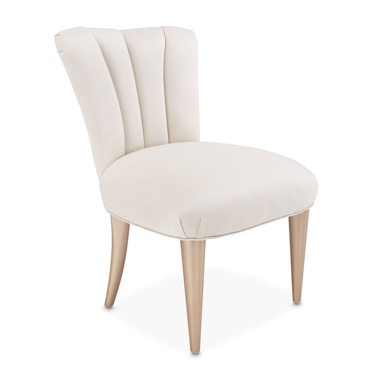 La Rachelle Vanity Chair - Icicle/Champagne
