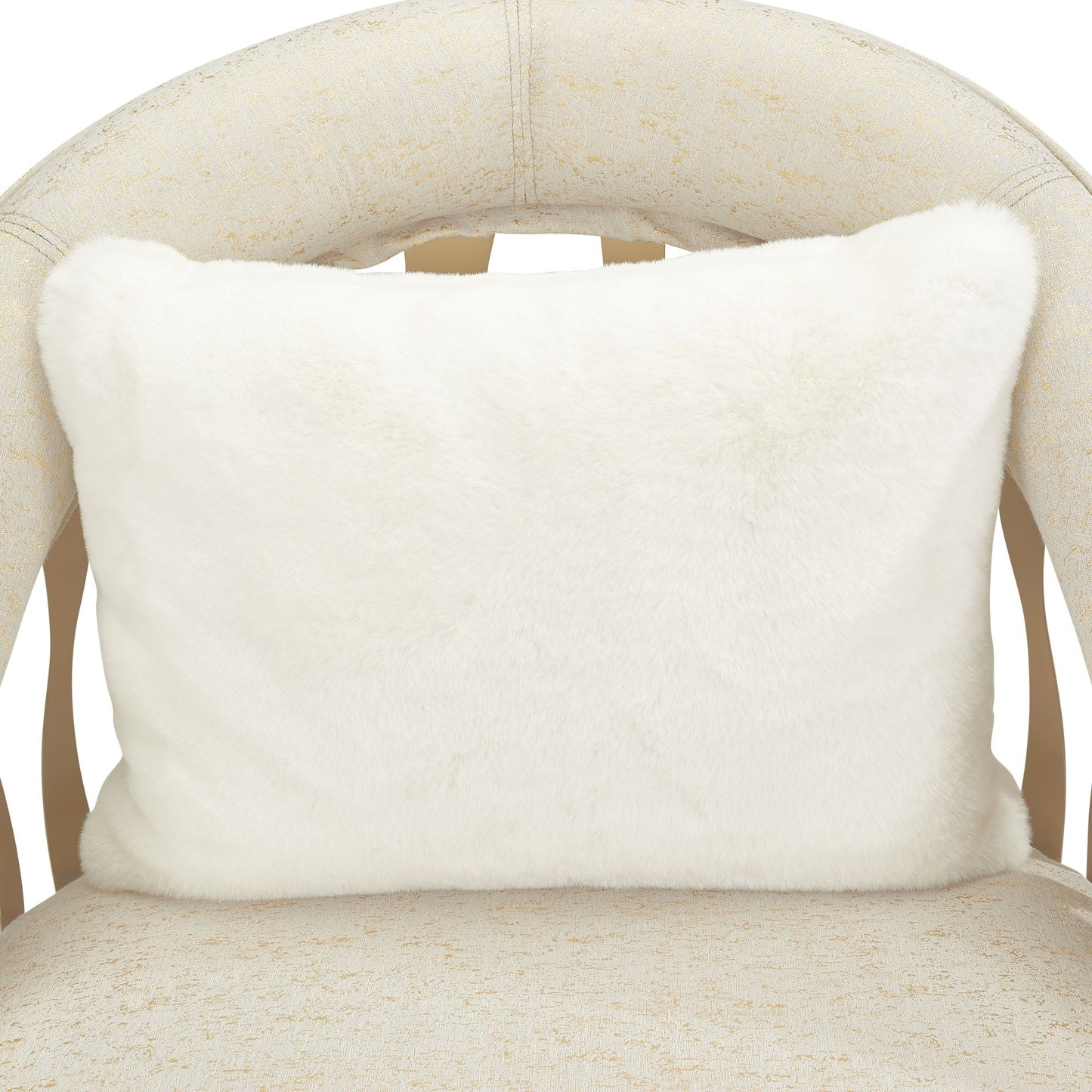 La Rachelle Flame Chair - Gold Rush/Champagne
