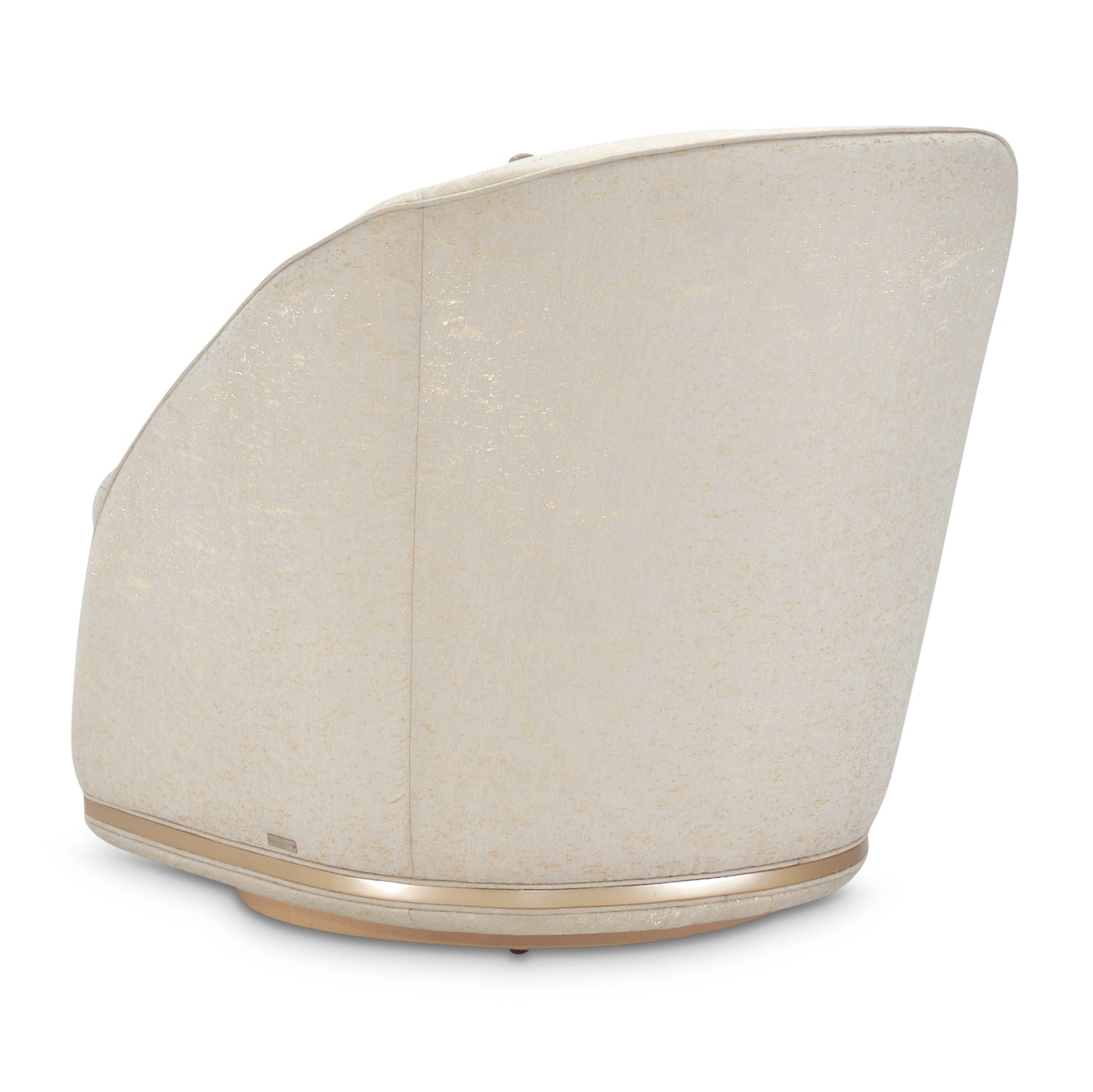 La Rachelle Swivel Chair - Gold Rush/Champagne