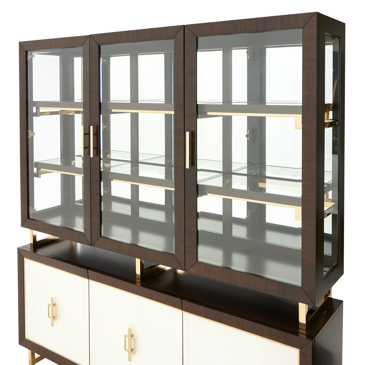 Belmont Place China Cabinet - Espresso