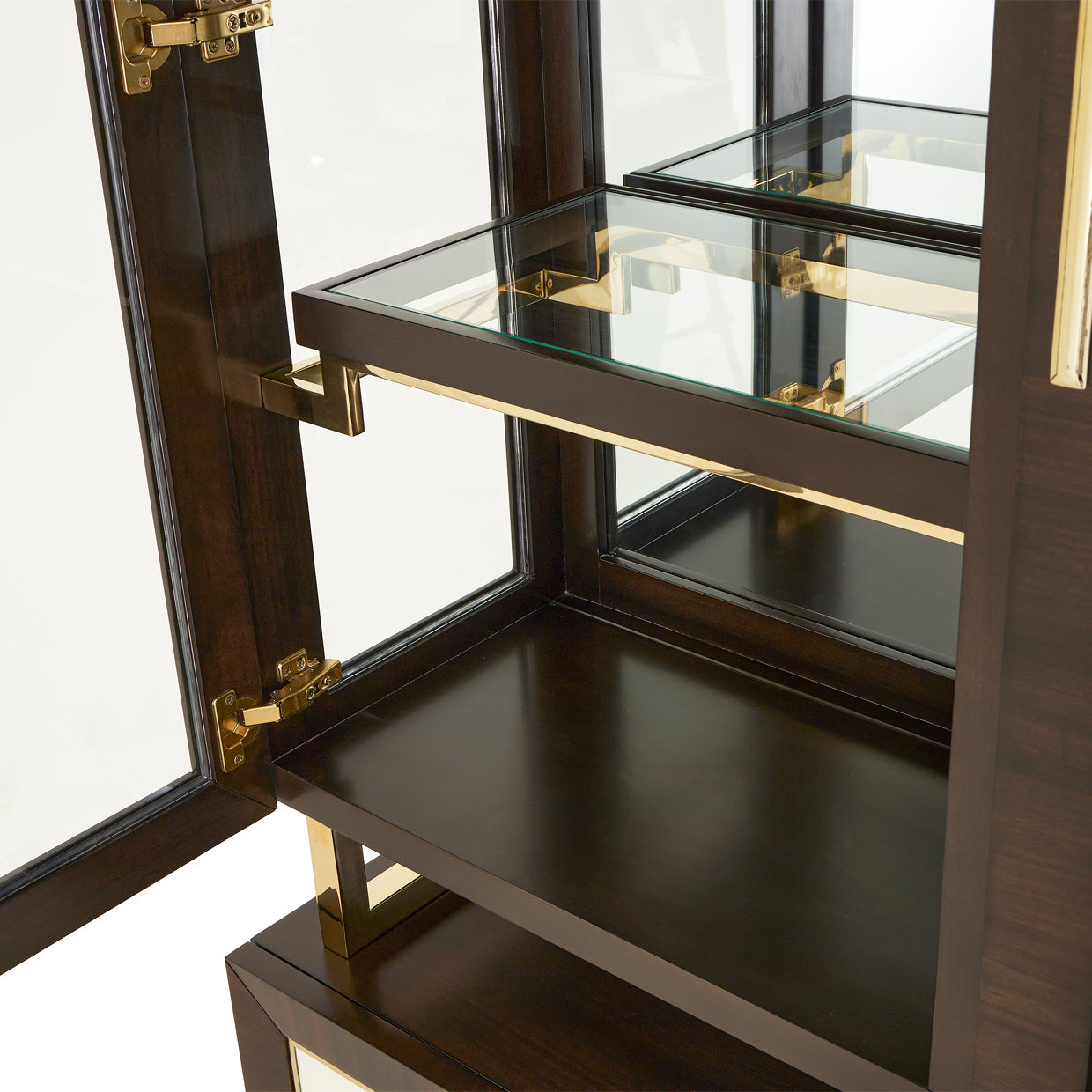 Belmont Place China Cabinet - Espresso