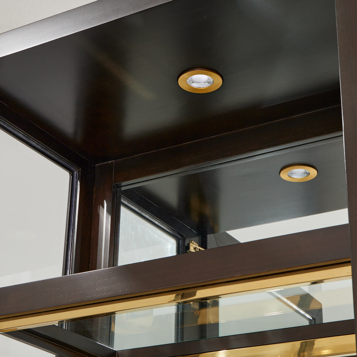 Belmont Place China Cabinet - Espresso