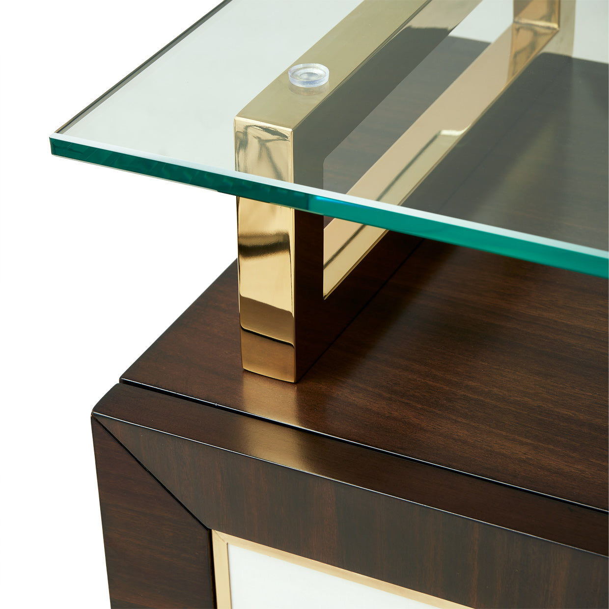 Belmont Place Sideboard & Mirror - Espresso