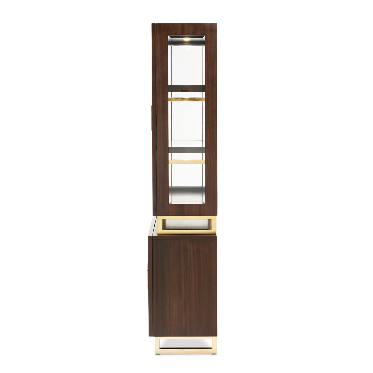 Belmont Place Display Cabinet - Espresso