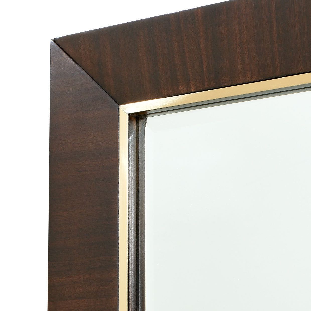 Belmont Place Wall Mirror - Espresso