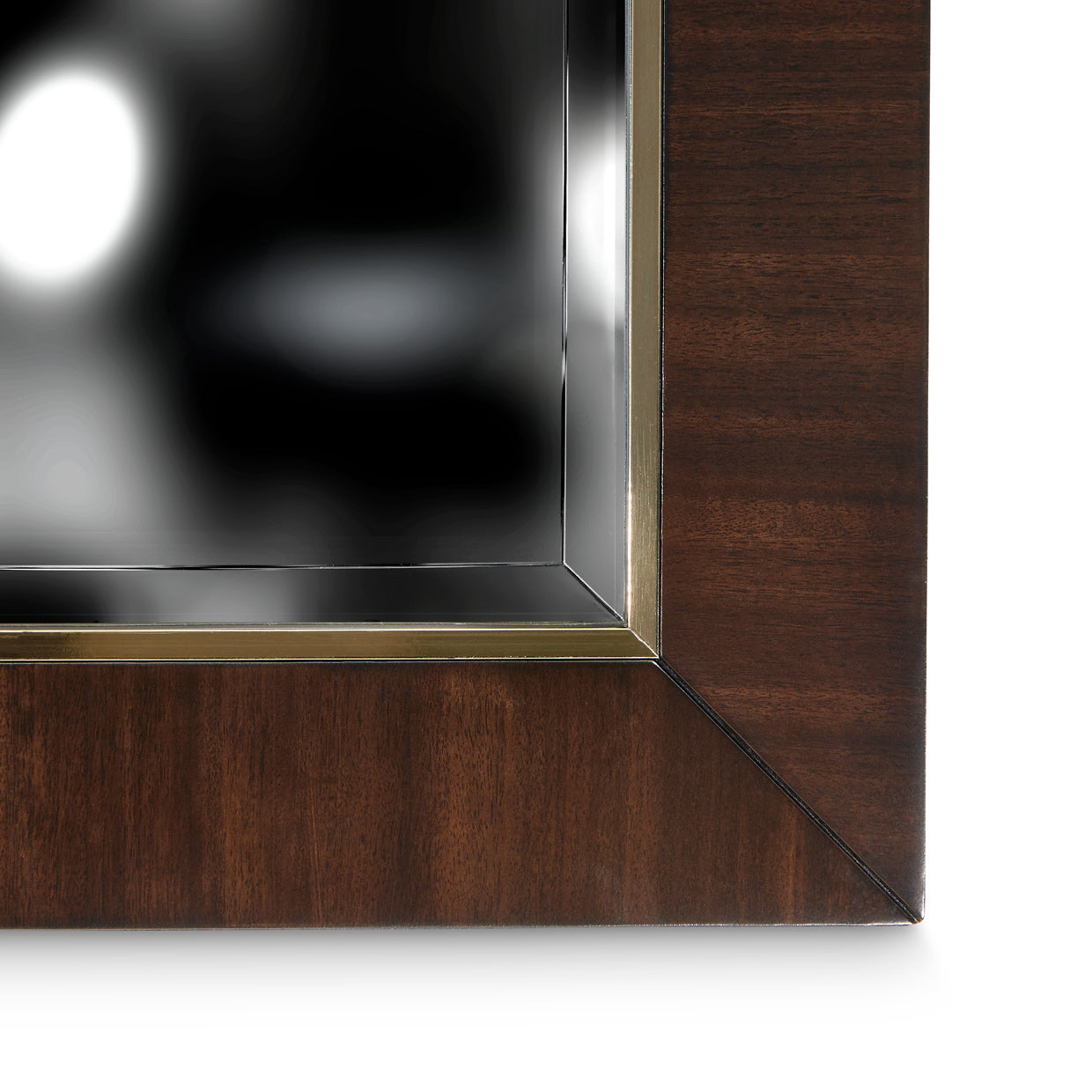 Belmont Place Wall Mirror - Espresso