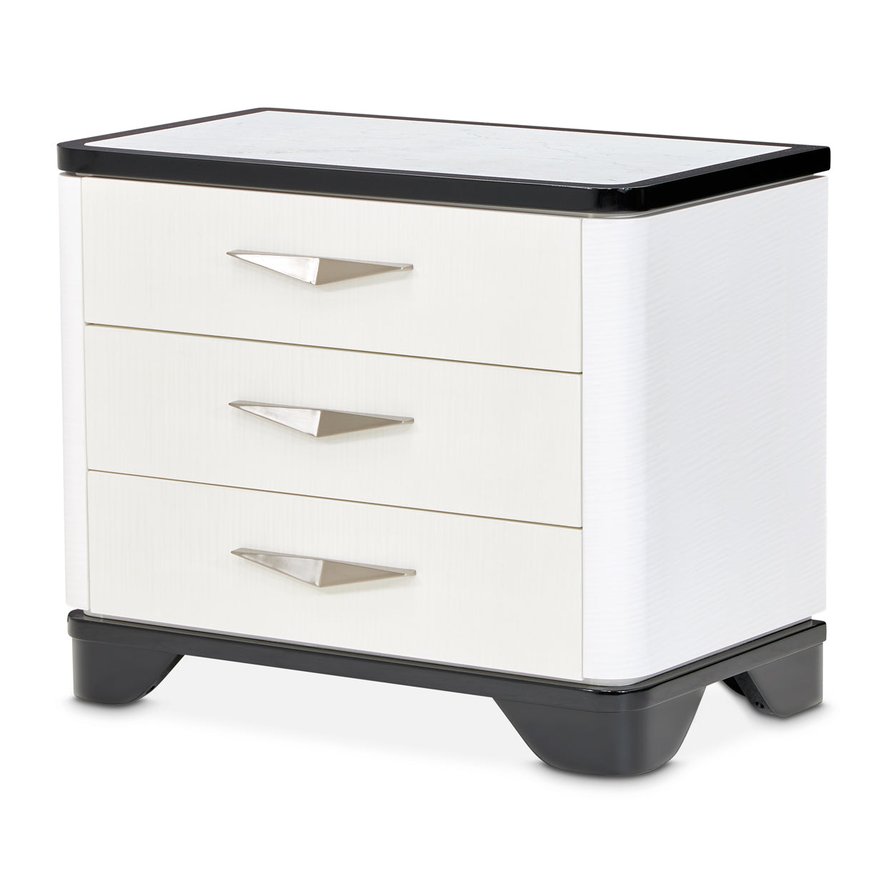 Tuxedo Nightstand, Large - Piano Keyboard