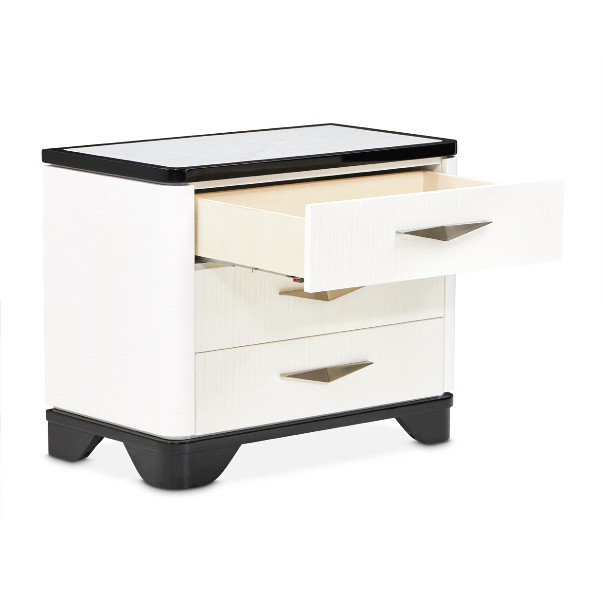 Tuxedo Nightstand, Large - Piano Keyboard