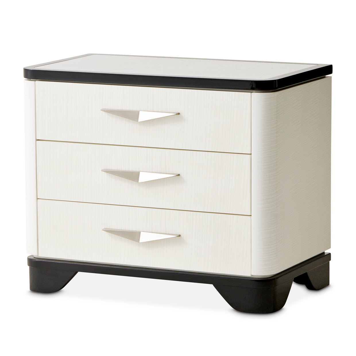 Tuxedo Nightstand, Large - Piano Keyboard