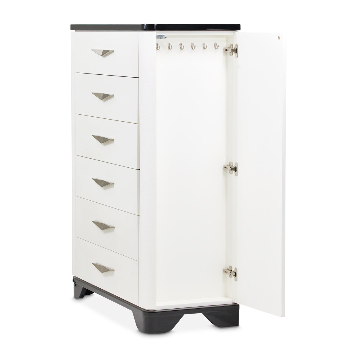 Tuxedo 6-Drawer Chest - Piano Keyboard