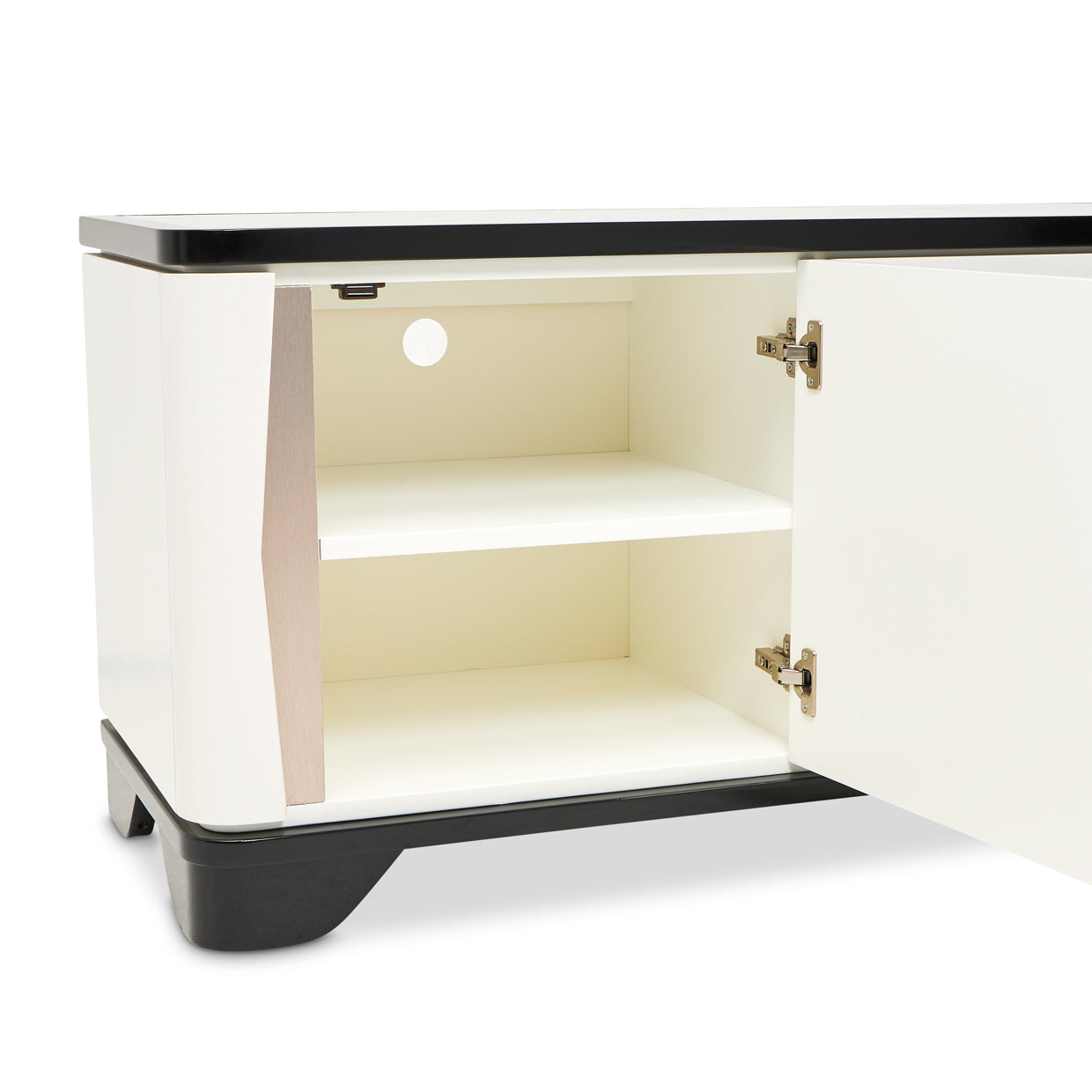 Tuxedo Media Cabinet - Piano Keyboard