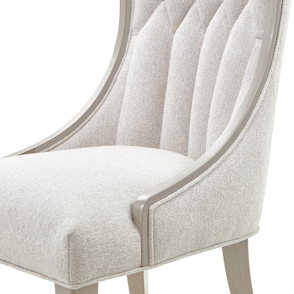 St. Charles Dining Side Chair - Cirrus/Dove Gray