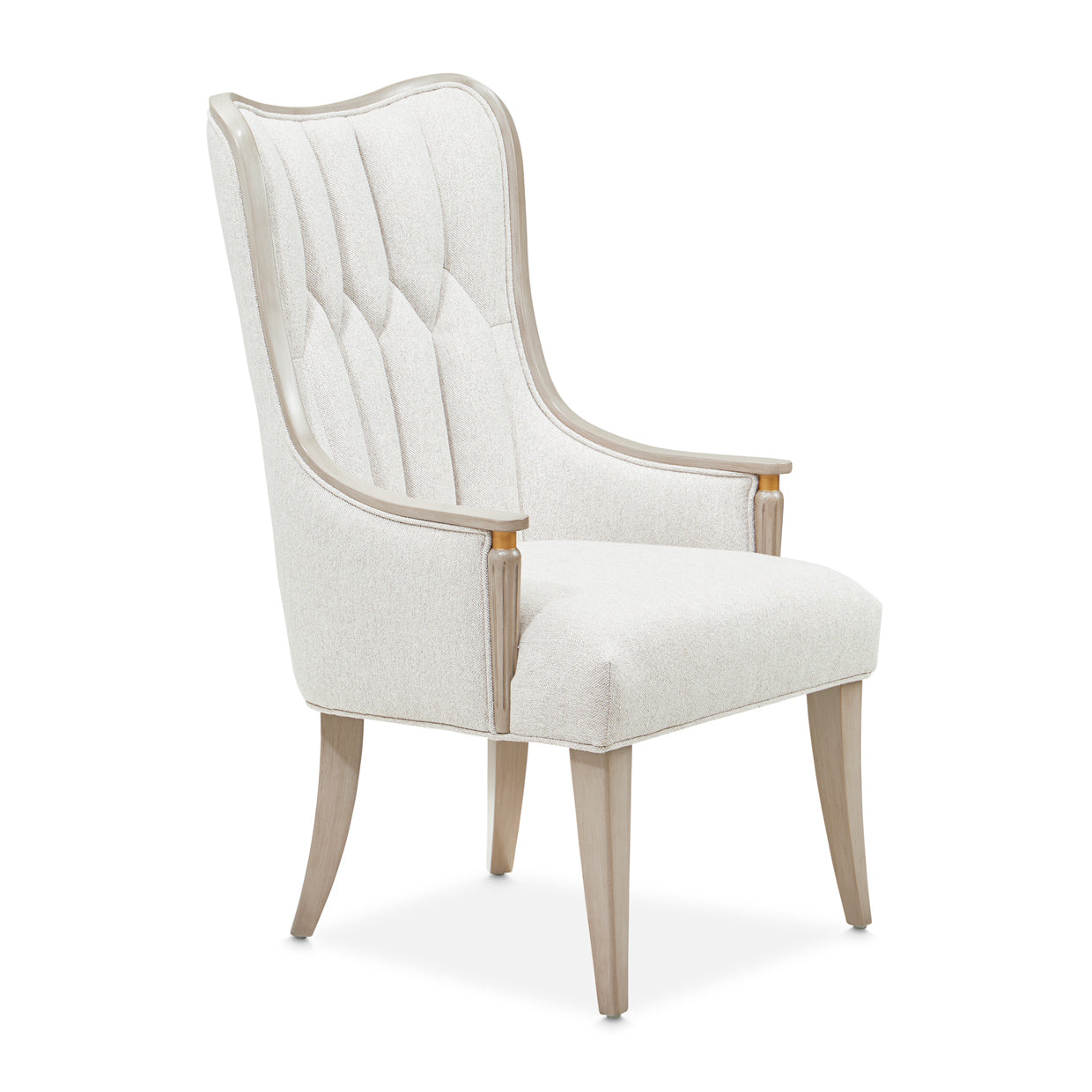 St. Charles Dining Arm Chair - Cirrus/Dove Gray
