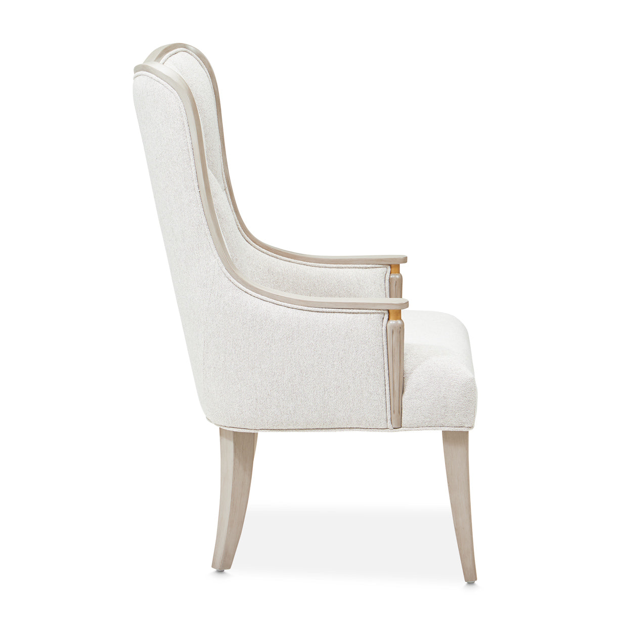 St. Charles Dining Arm Chair - Cirrus/Dove Gray