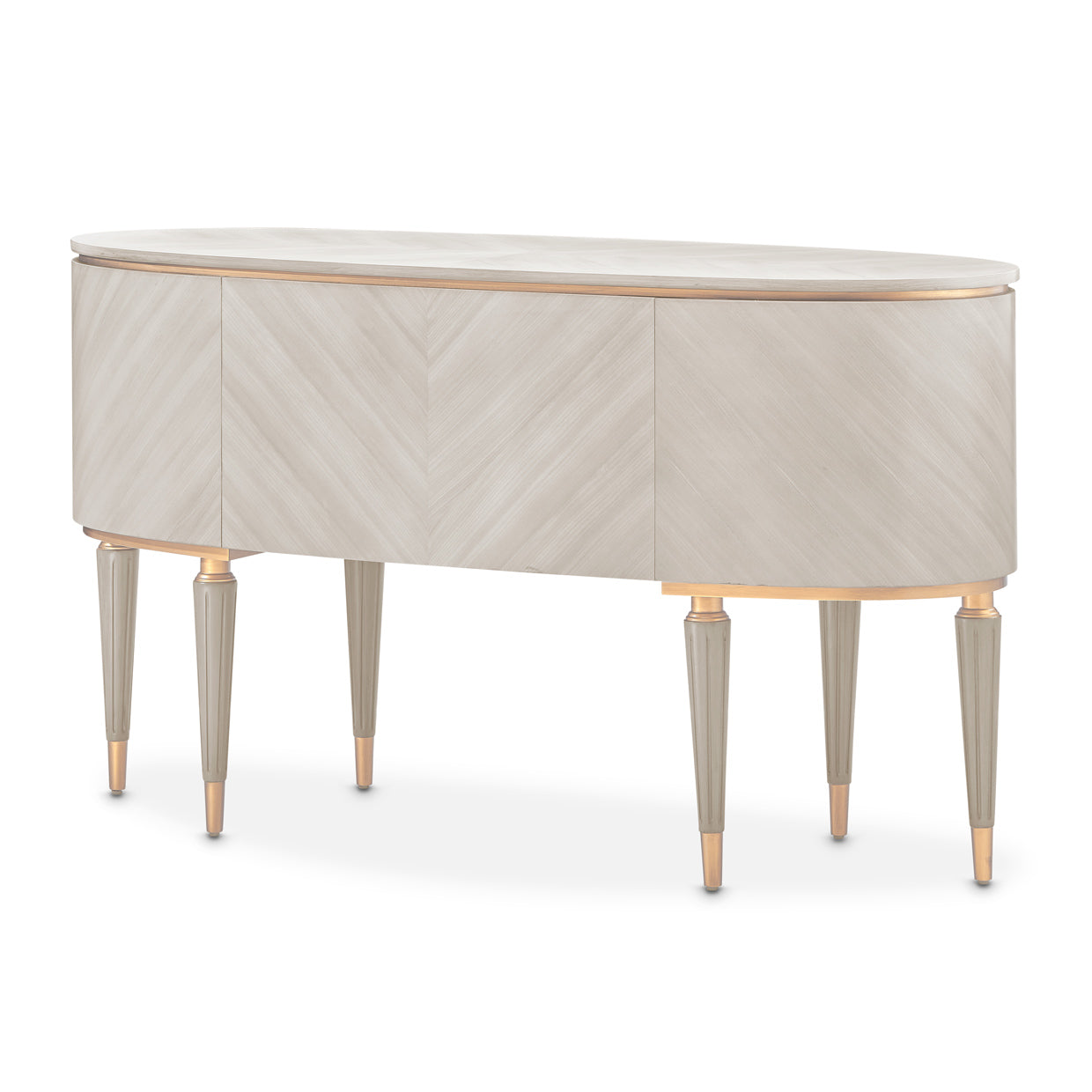 St. Charles Vanity Desk - Dove Gray