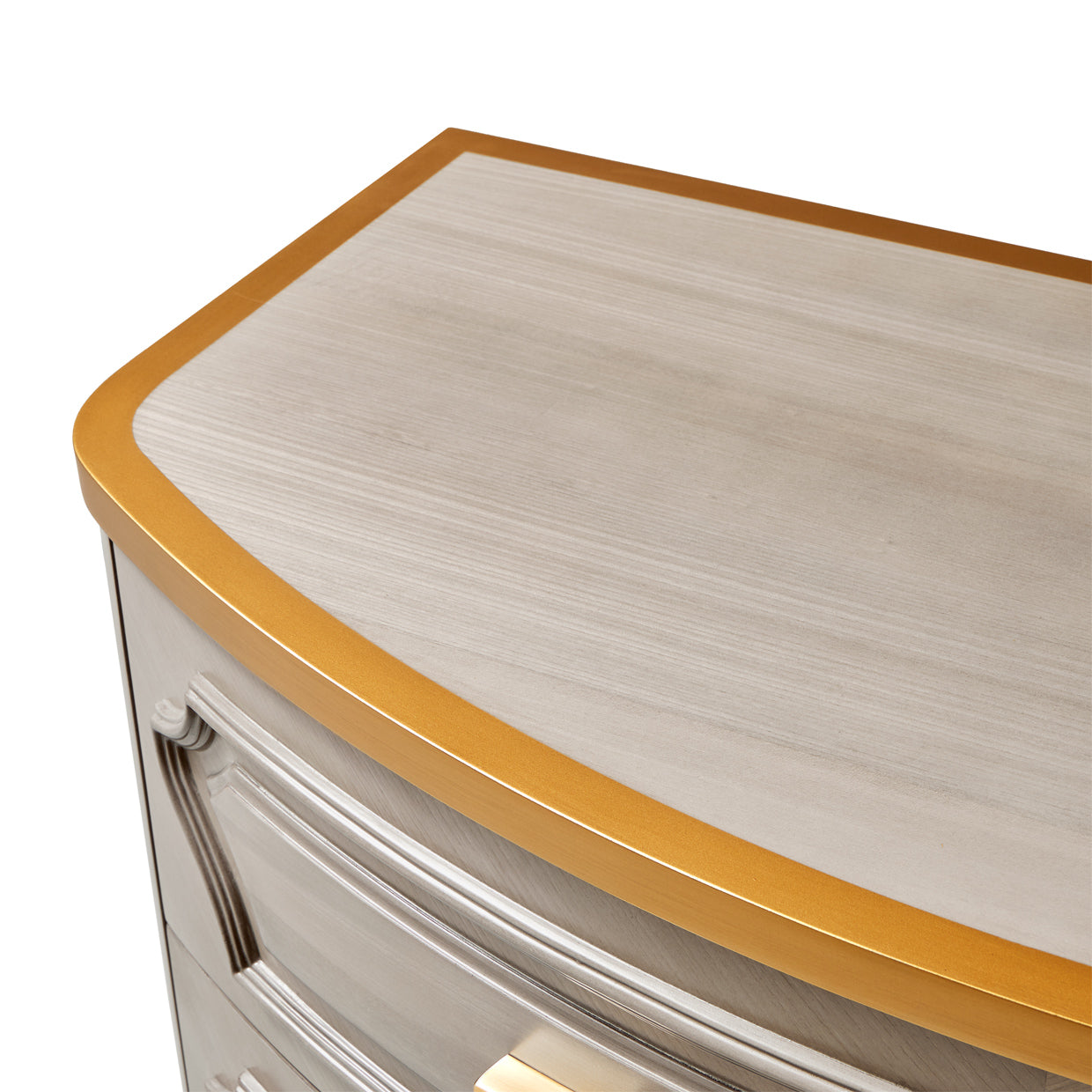 St. Charles 5-Drawer Highboy Chest - Dove Gray