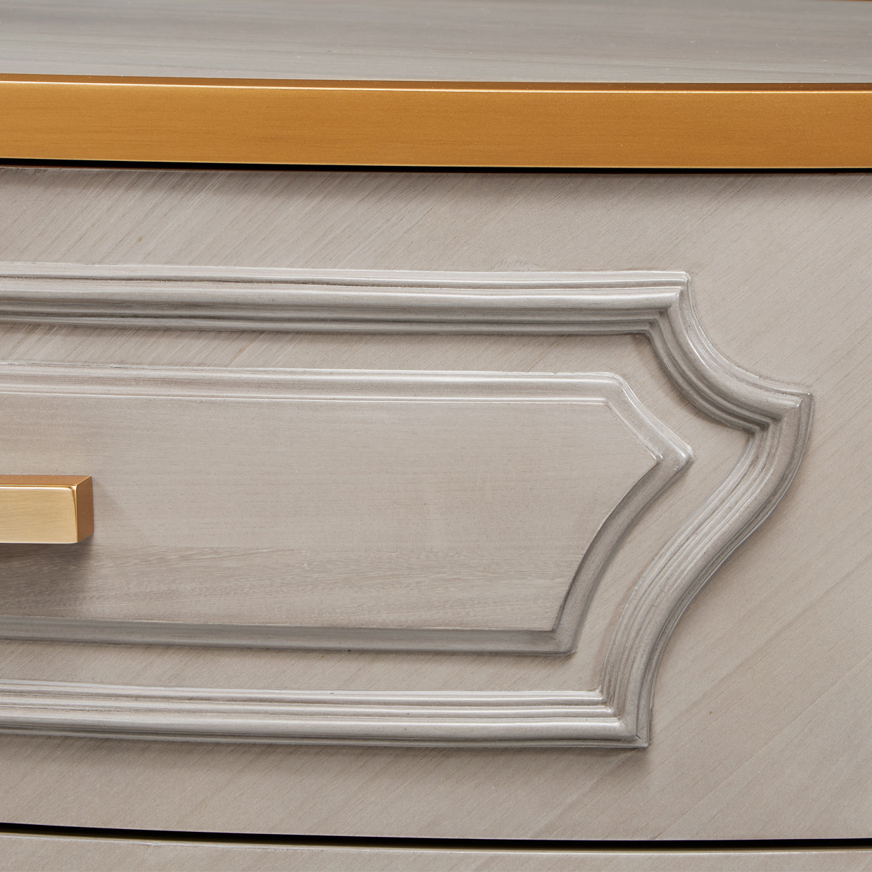 St. Charles 5-Drawer Highboy Chest - Dove Gray
