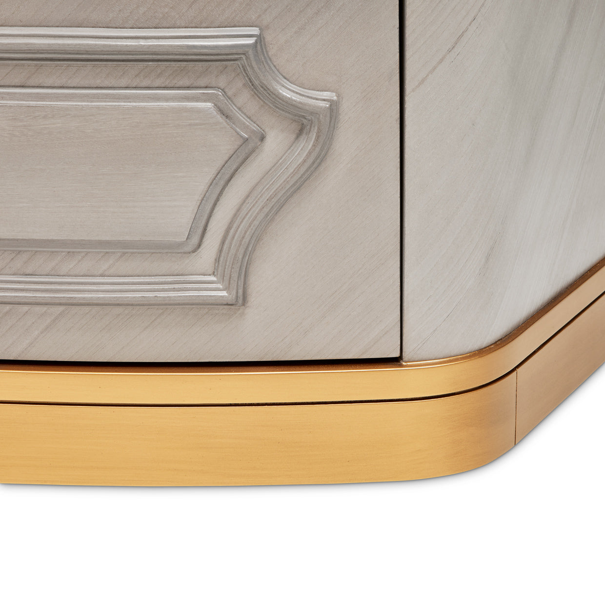 St. Charles 5-Drawer Highboy Chest - Dove Gray