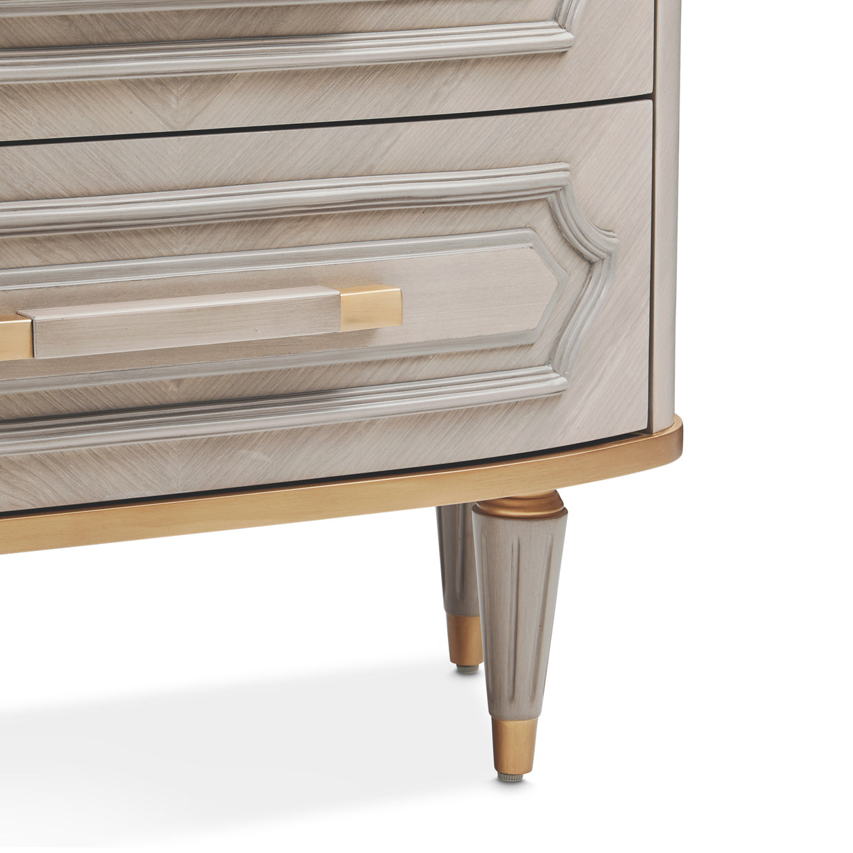 St. Charles Media Cabinet - Dove Gray