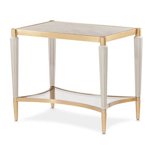 St. Charles End Table - Dove Gray