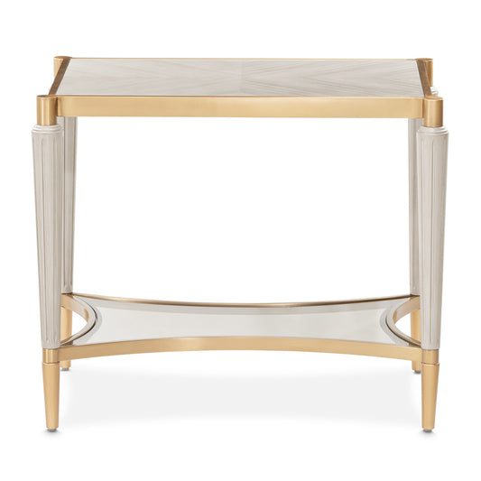 St. Charles End Table - Dove Gray