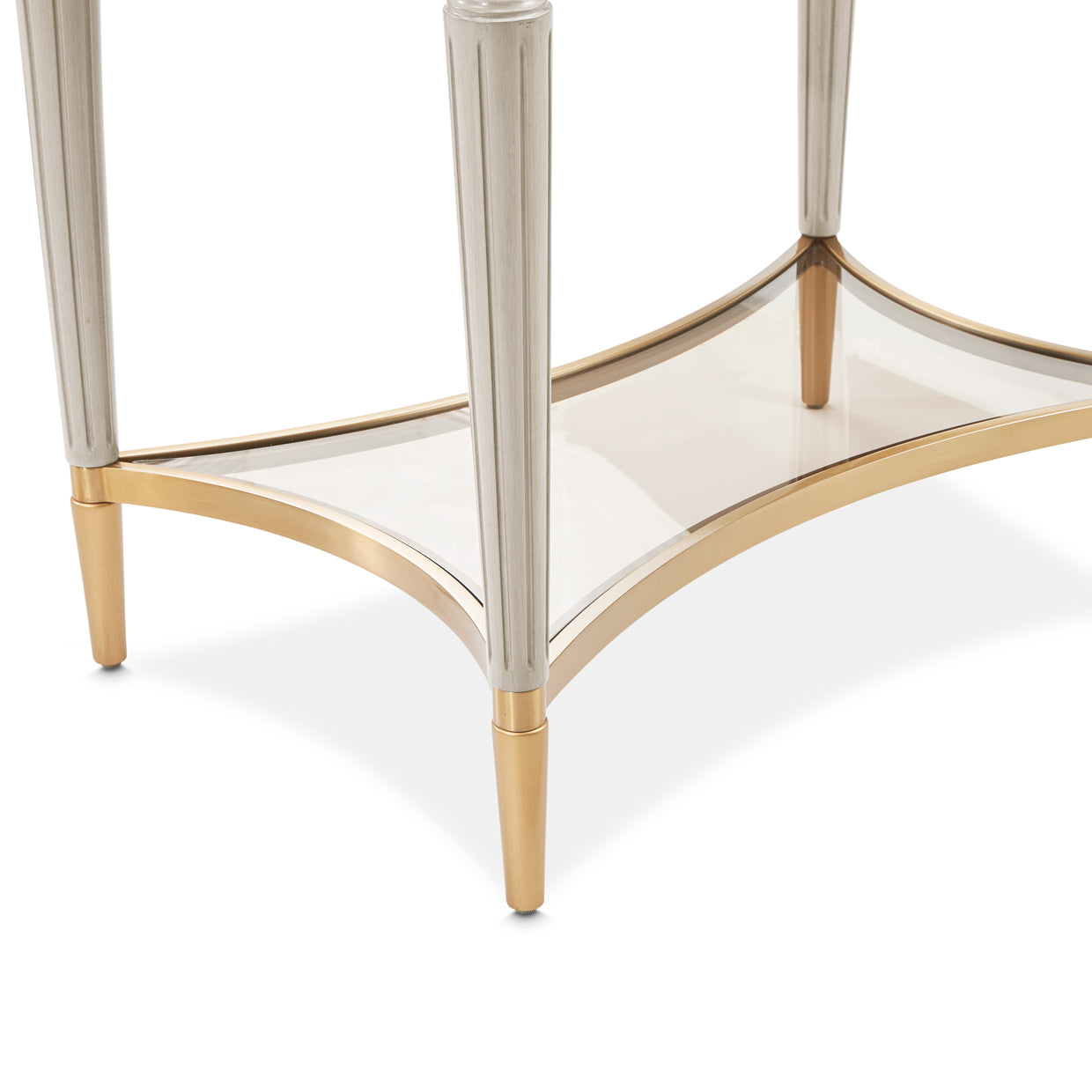 St. Charles End Table - Dove Gray