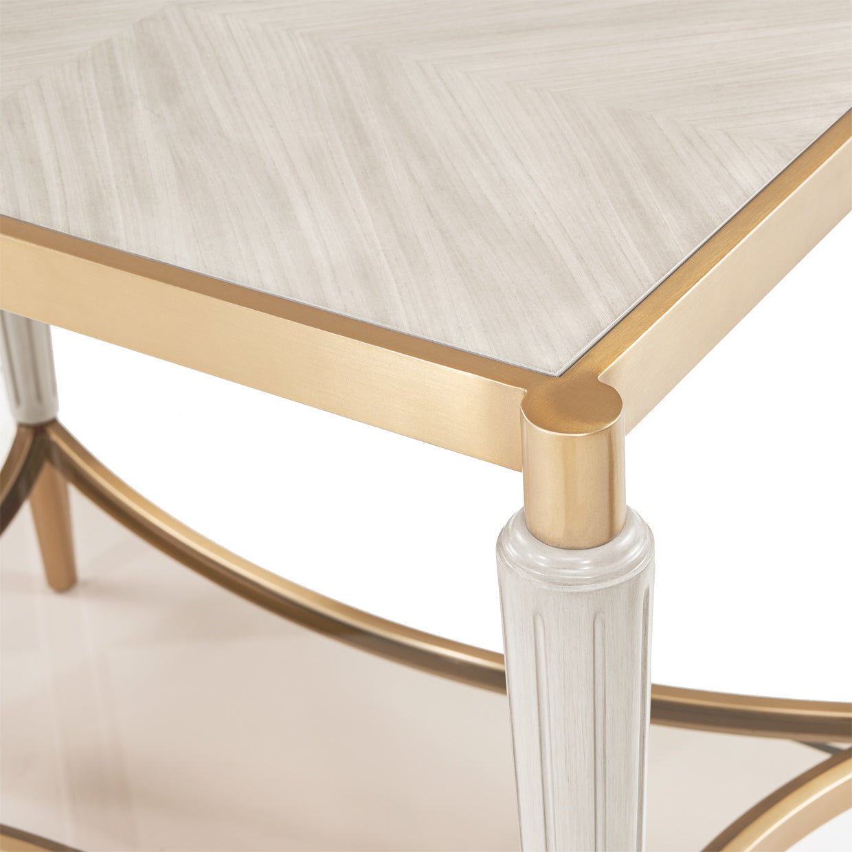St. Charles End Table - Dove Gray