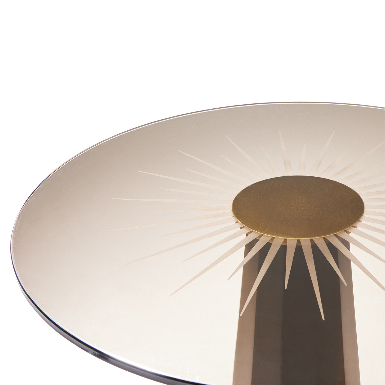 St. Charles Chairside Table - Dove Gray