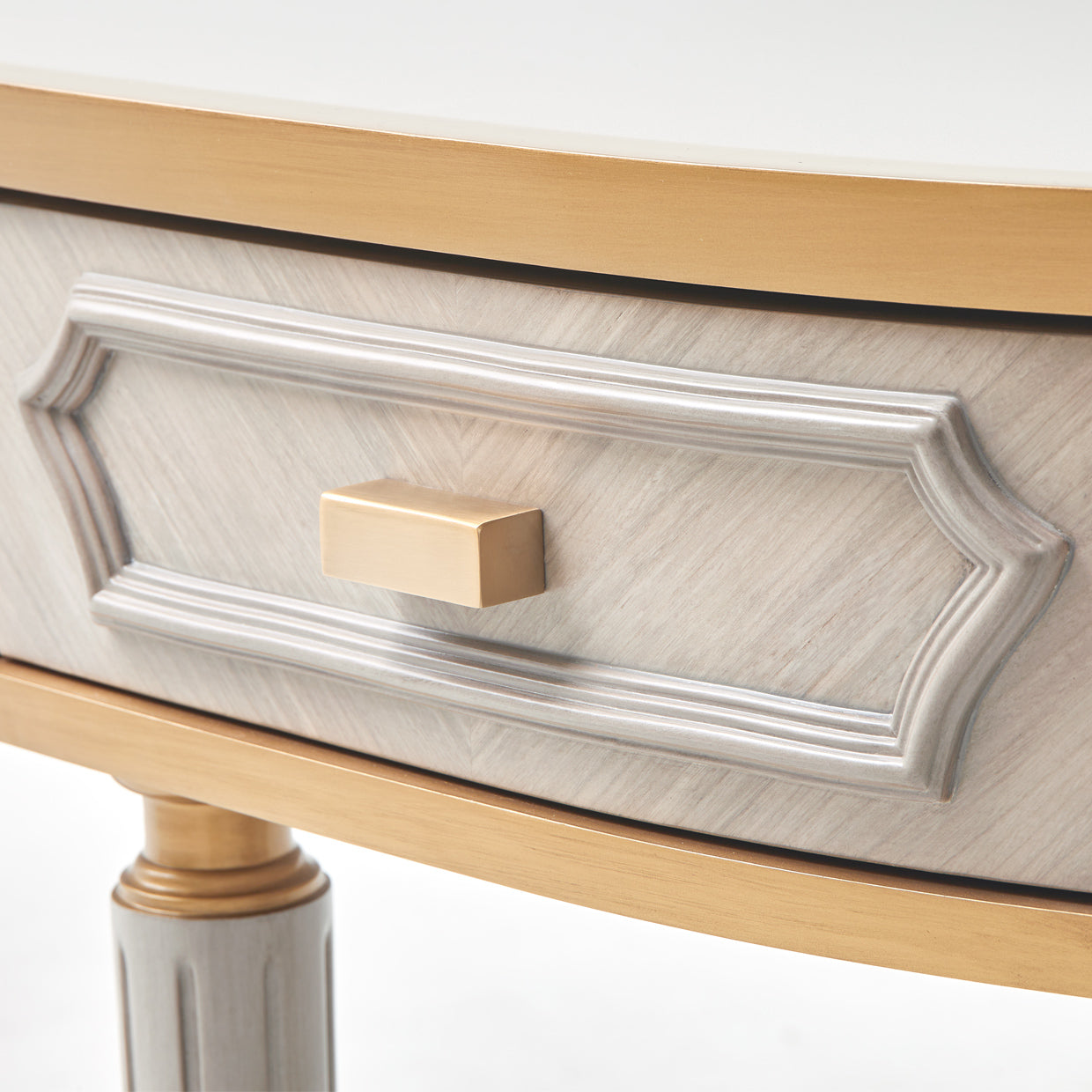 St. Charles Console Table - Dove Gray