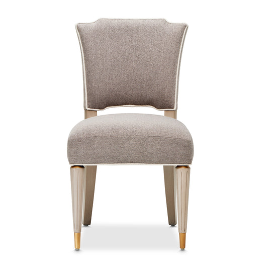 St. Charles Vanity Chair - Stratus/Dove Gray