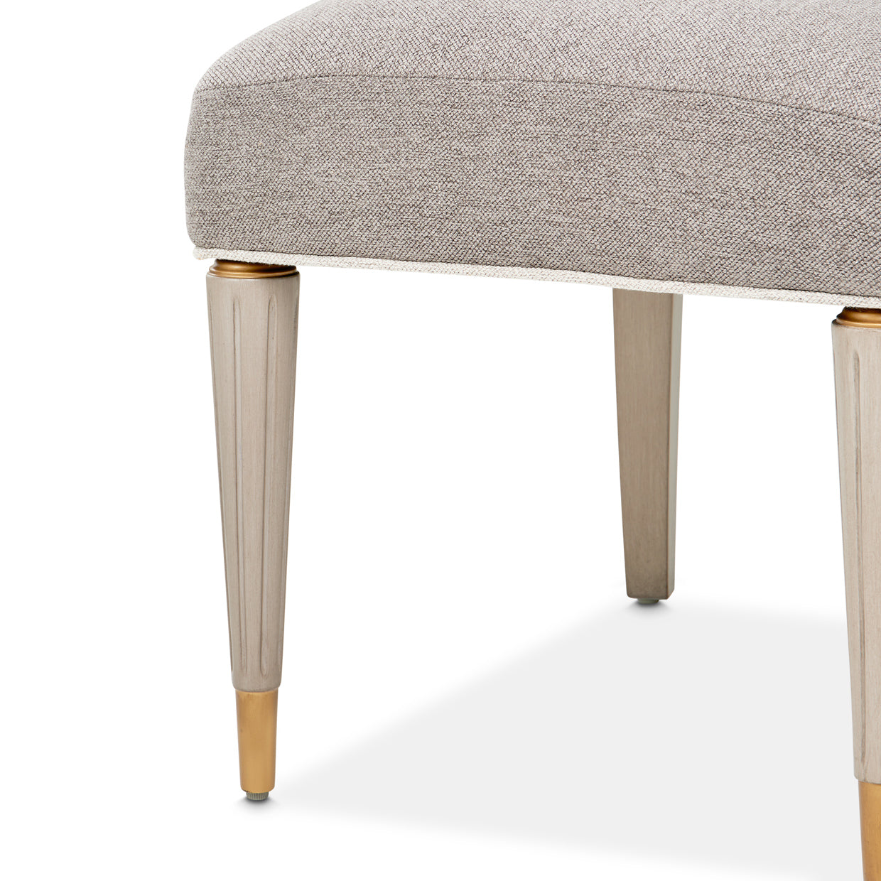 St. Charles Vanity Chair - Stratus/Dove Gray