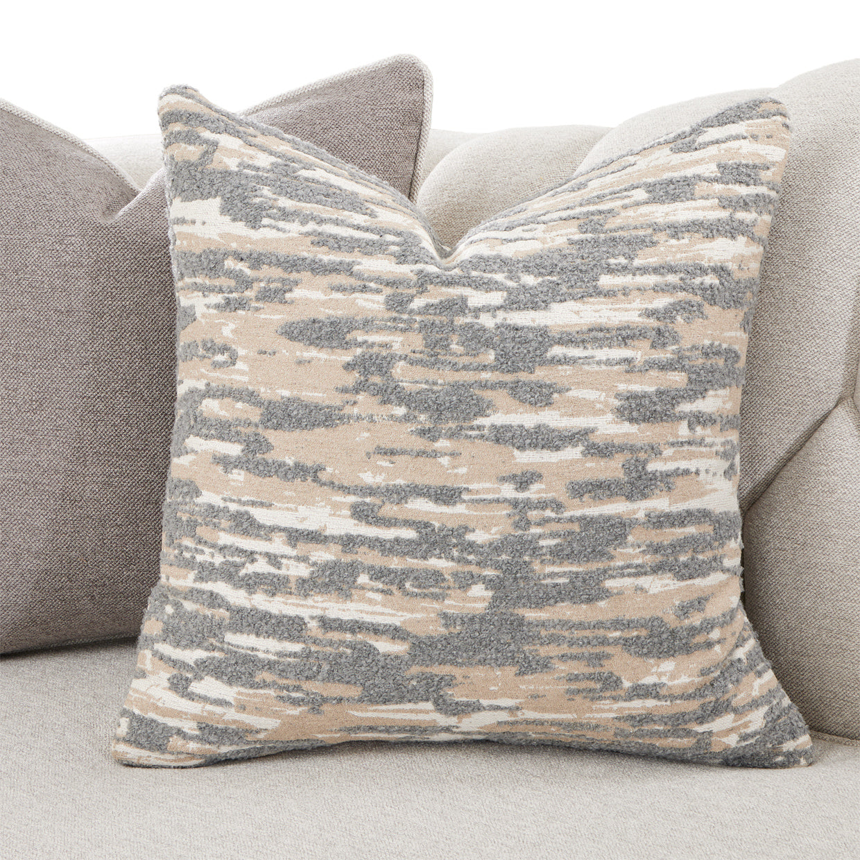St. Charles Standard Sofa - Cirrus/Dove Gray
