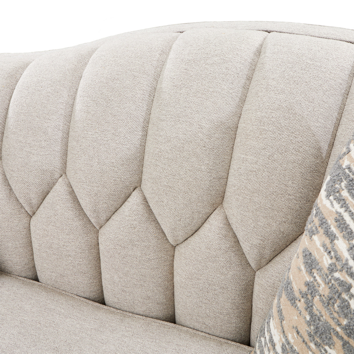 St. Charles Standard Sofa - Cirrus/Dove Gray