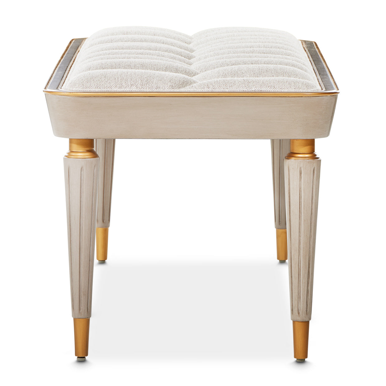 St. Charles Bench - Cirrus/Dove Gray