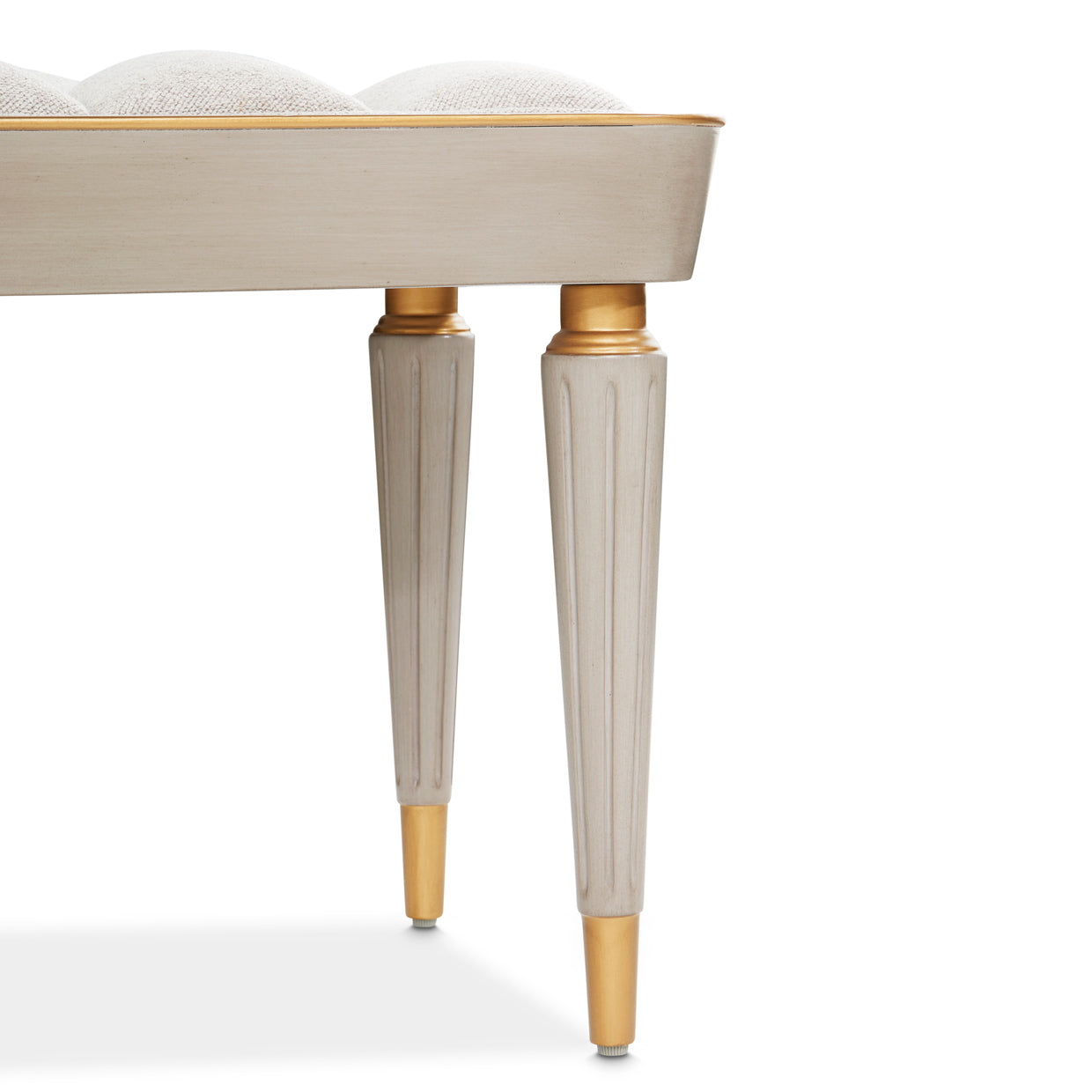 St. Charles Bench - Cirrus/Dove Gray