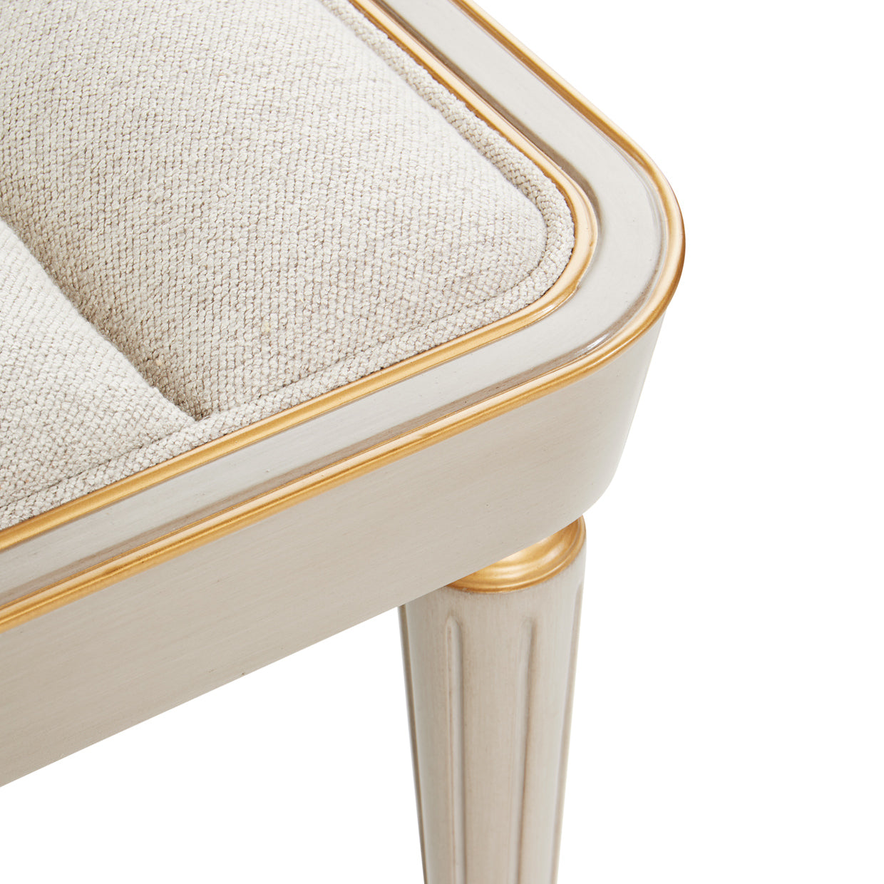 St. Charles Bench - Cirrus/Dove Gray