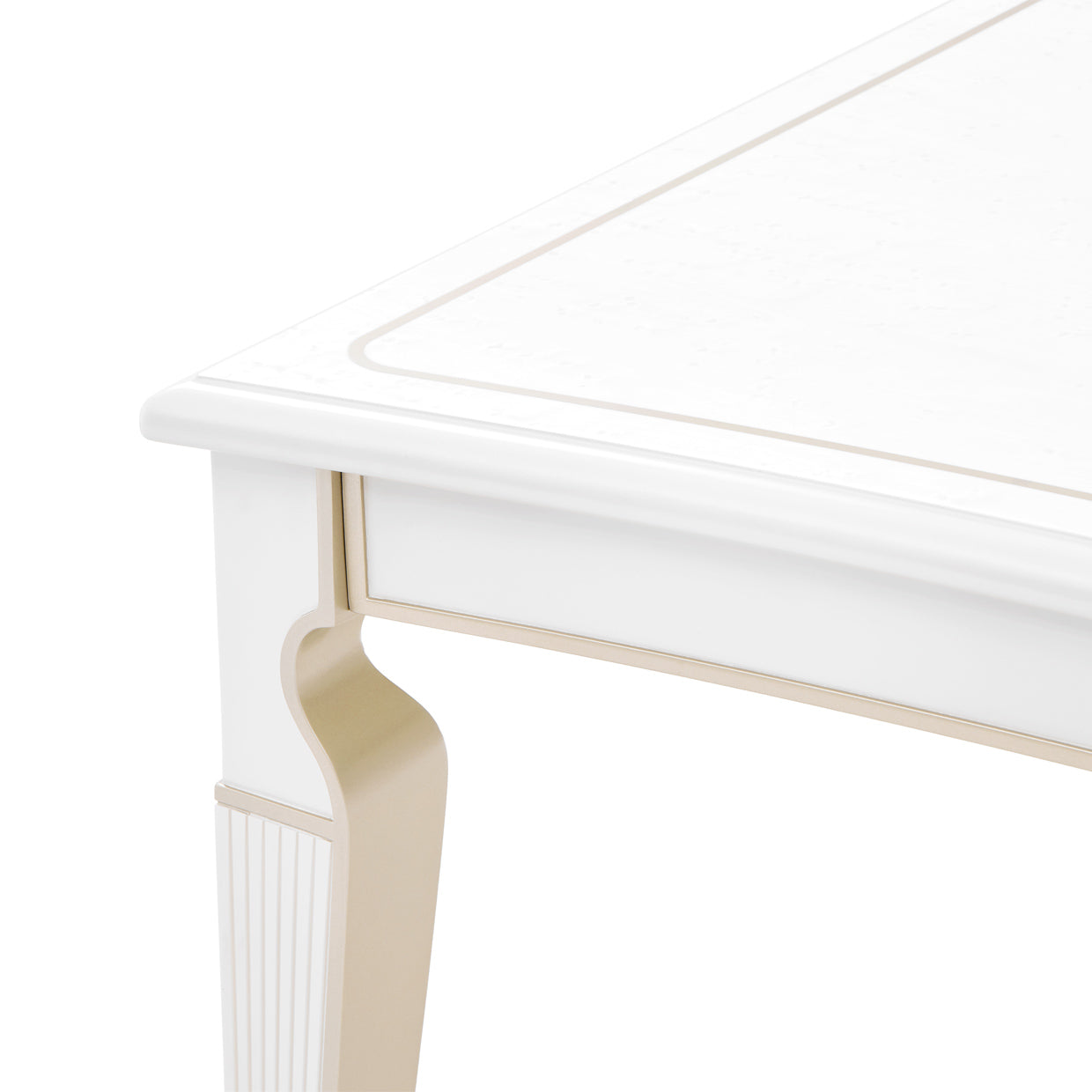 La Marisia Rectangular Dining Table - Creamy Pearl