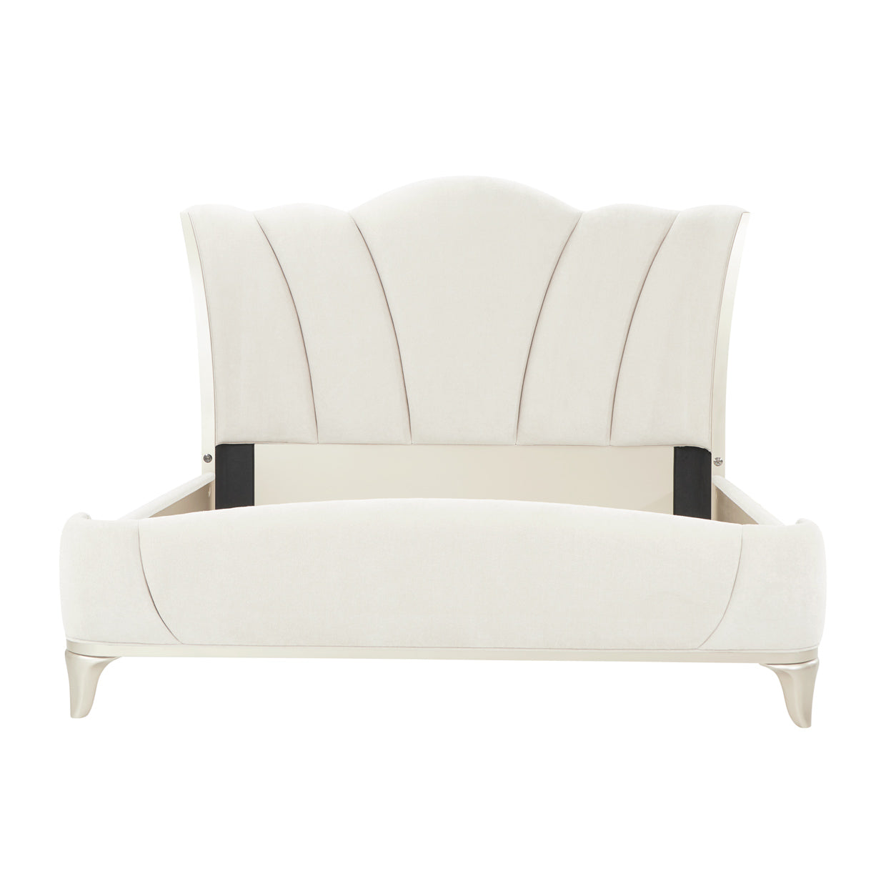 La Marisia Queen Bed - Creamy Pearl