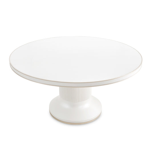 La Marisia Round Dining Table - Creamy Pearl