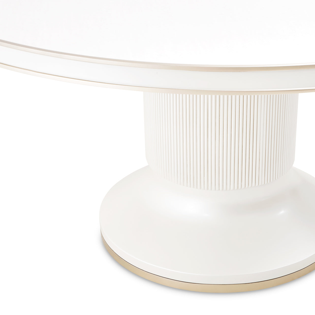 La Marisia Round Dining Table - Creamy Pearl
